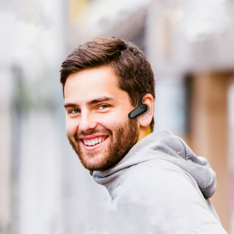 

New Wireless Headphones Bluetooth Earphones Bone Conduction Running Sports Waterproof and Sweatproof Headset