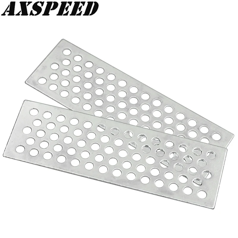 1 пара металлических лестниц для песка 120x39 мм, лестница для песка, восстановительная плата для 1:10 Axial SCX10 RC гусеничные автомобильные детали