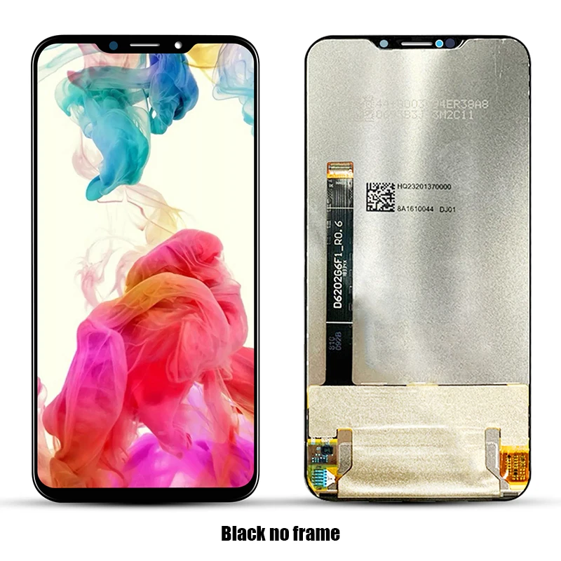 ЖК-дисплей Meizu X8, сменный ЖК-дисплей+ сенсорный экран, дигитайзер, Meizu X8, чехол для телефона с ЖК-экраном+ инструмент X8, ЖК-экран - Цвет: Black No Frame