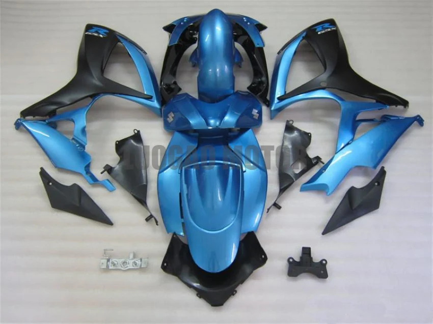 

Injection molding fairings Bodywork for SKy Blue Black SUZUKI 2006 2007 GSXR 600 750 K6 K7 GSXR600 GSXR750 06 07 fairing