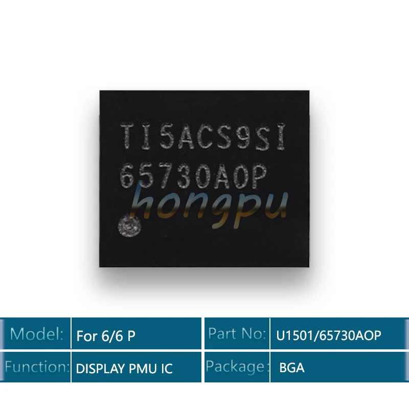 25 шт./лот для iphone 5S U3 5/5C/6/6 plus U1501/6S/6S U4000 7 U3703 6 ЖК-дисплей PMU IC TPS65730A0PYFF 65730 20pin |