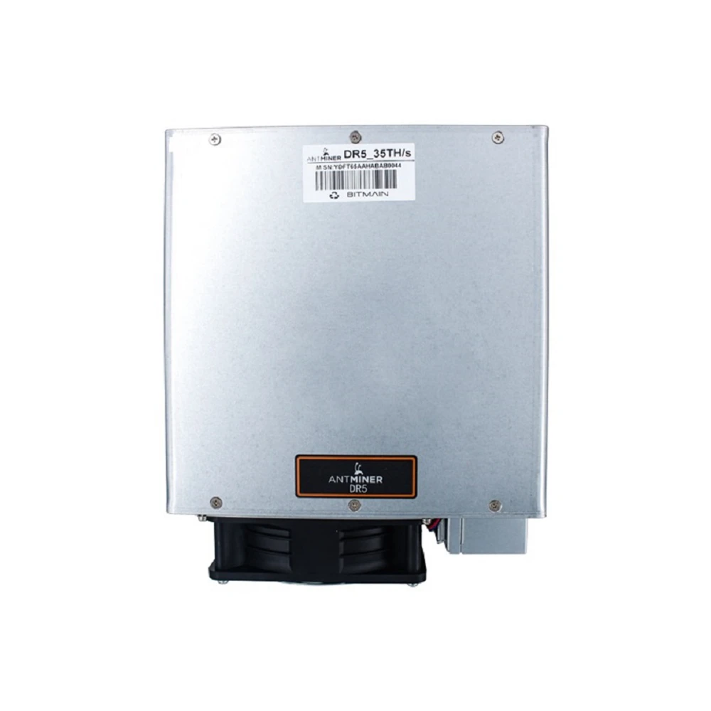 

Bitmain Antminer DR5 ASIC Miner 1800W 34TH/S for DashCoin with Power Supply