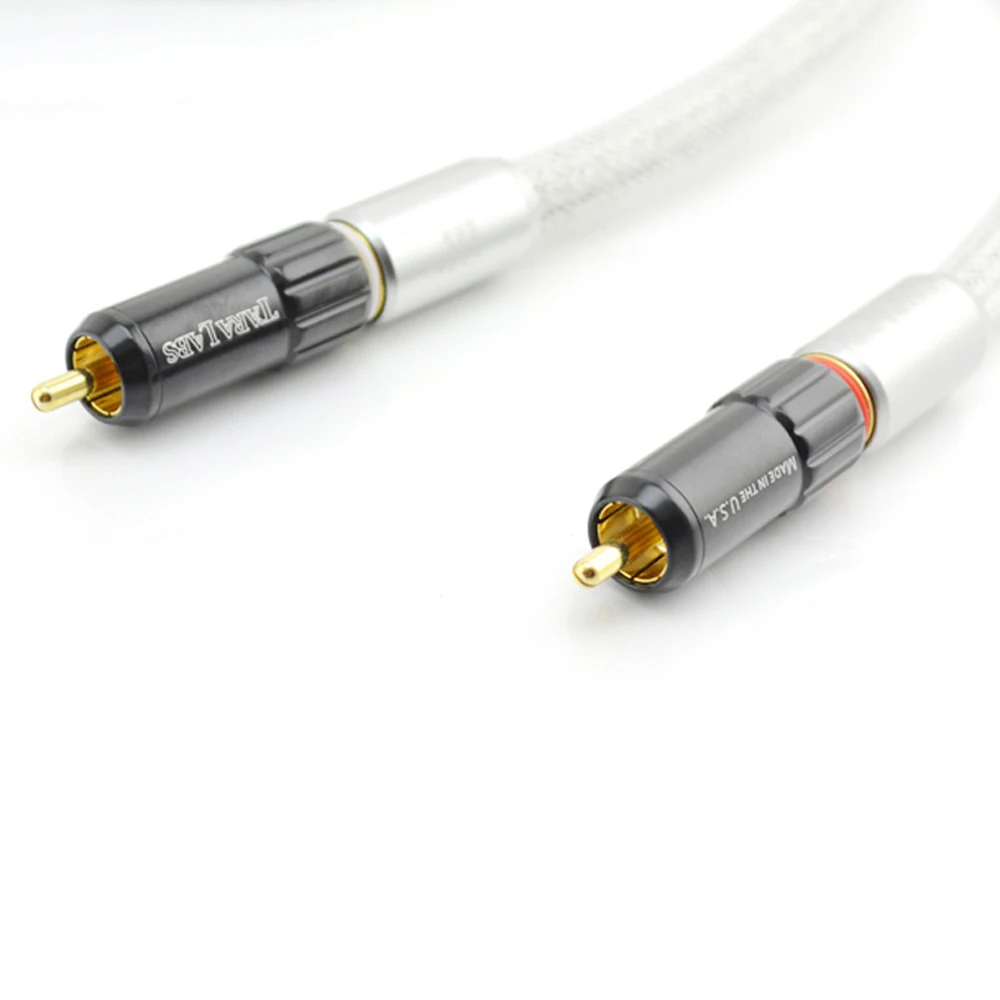 Кабель Hi Fi для подключения к аудиокабелю с позолоченным RCA штекером|interconnect cable|tara