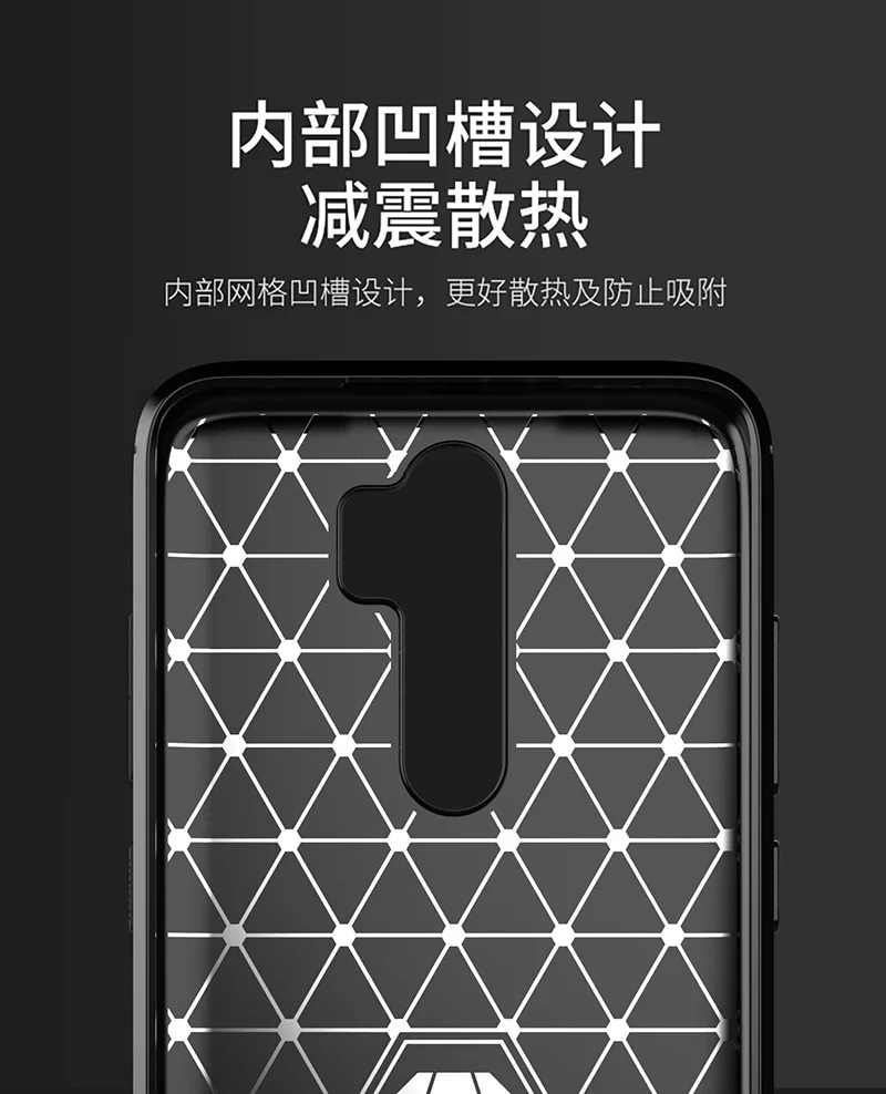 Для Xiaomi Redmi Note 8 Pro Чехол из мягкого углеродного волокна противоударный бампер полная Защита силиконовый чехол Redmi Note 8 Pro