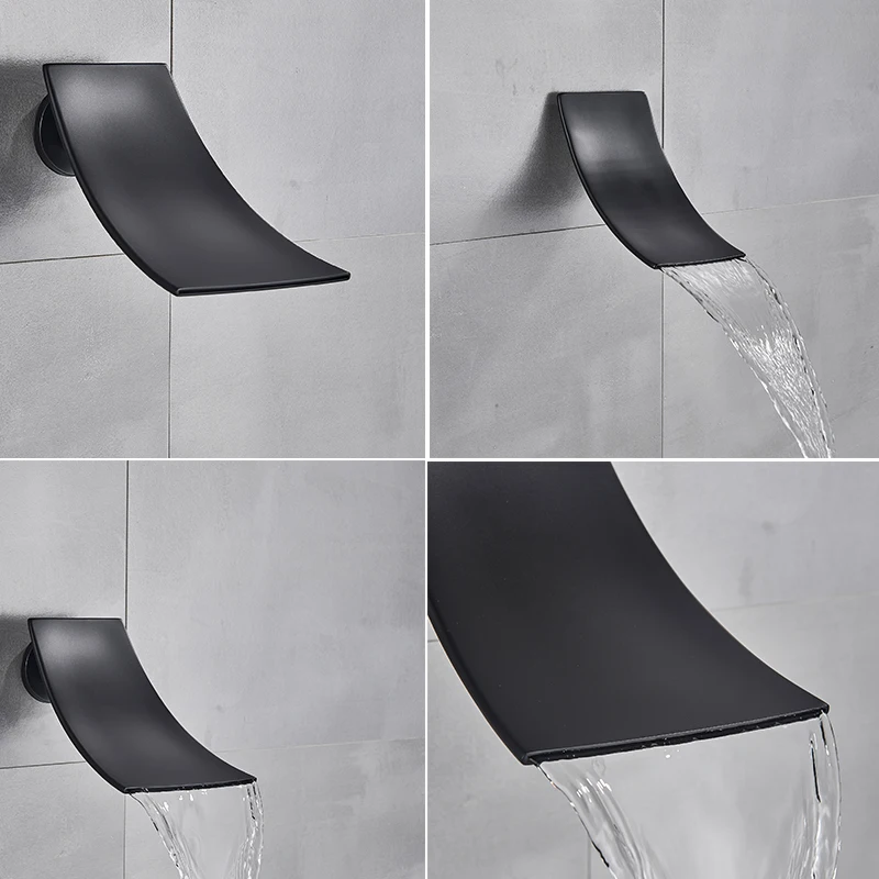 Смеситель для душа Ceil светодиодный кран с носиком Водопад набор горячей и