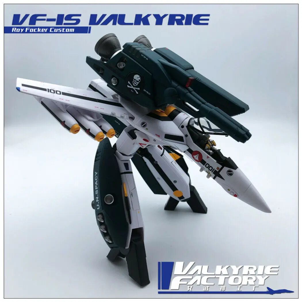 Новая фабрика валькири 1/60 Macross ARCADIA VF-1S Roy Focker все окрашенные ко
