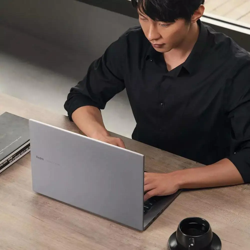 Verkauf Orginal Xiaomi RedmiBook 16 Ryzen Edition Laptop AMD Ryzen R5-4500U 8G / 16GB DDR4 512GB SSD Computer 1080P Ultra Dünne Notebook