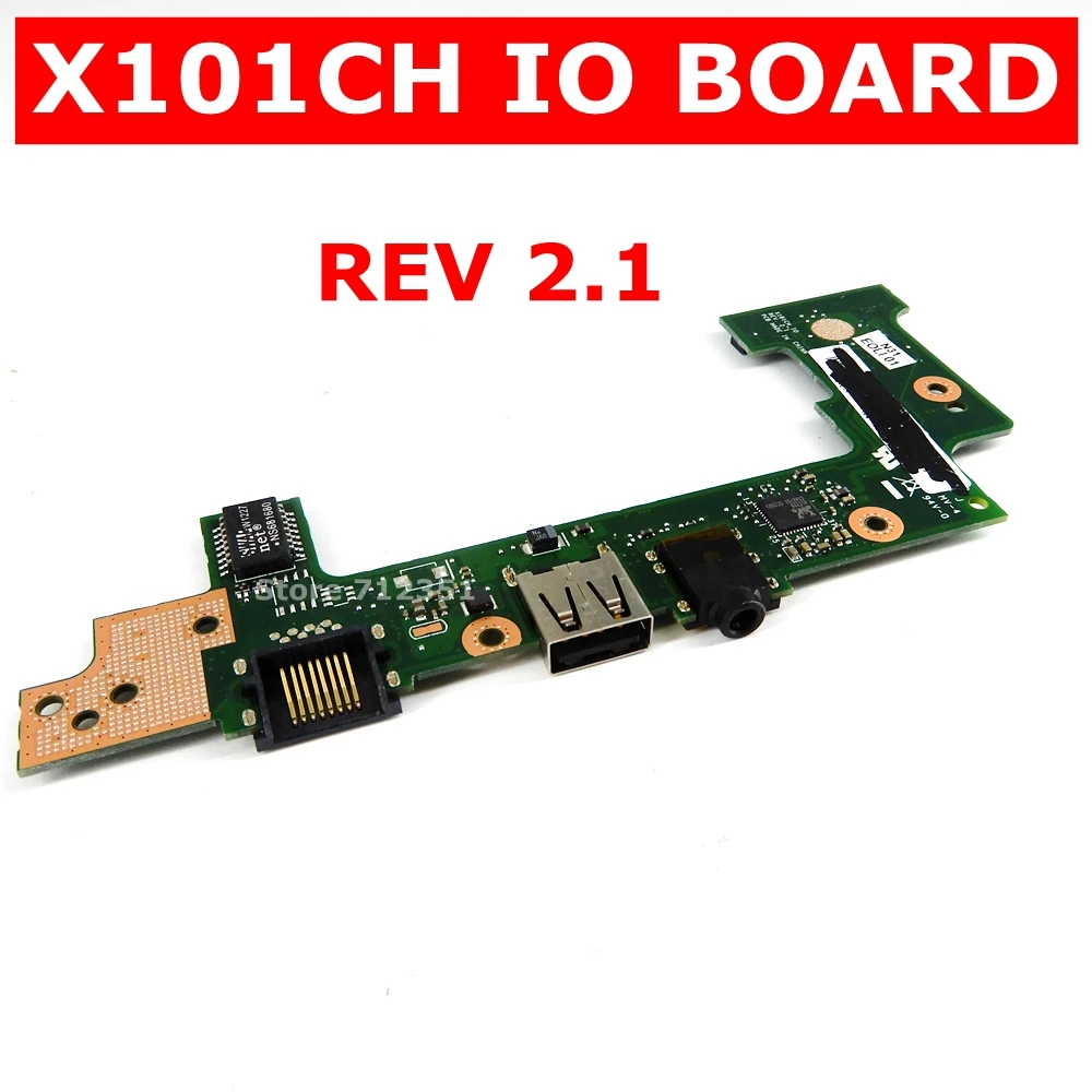 Аудиоплата X101CH LAN USB для ASUS EeePC X101 X101H проводная сетевая карта ноутбука плата