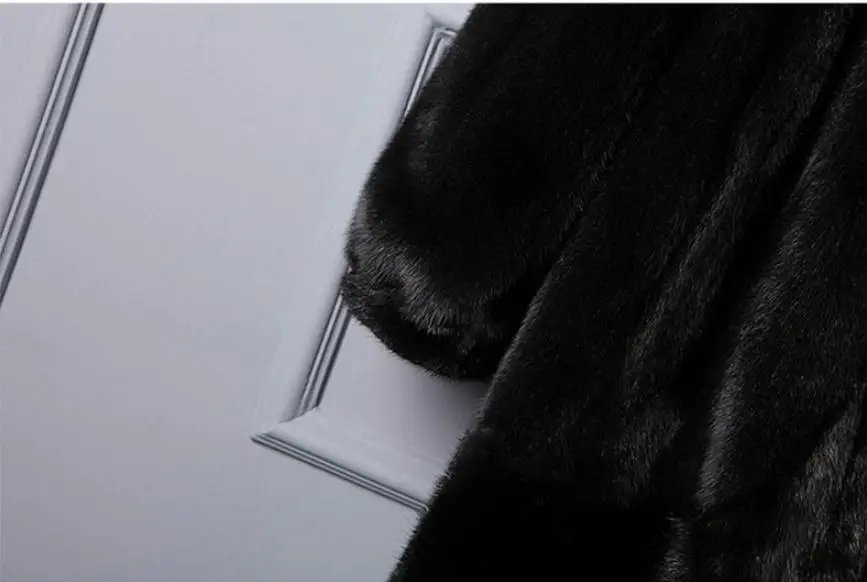 Новинка большие размеры 6Xl женские пальто из искусственного меха зимние толстые