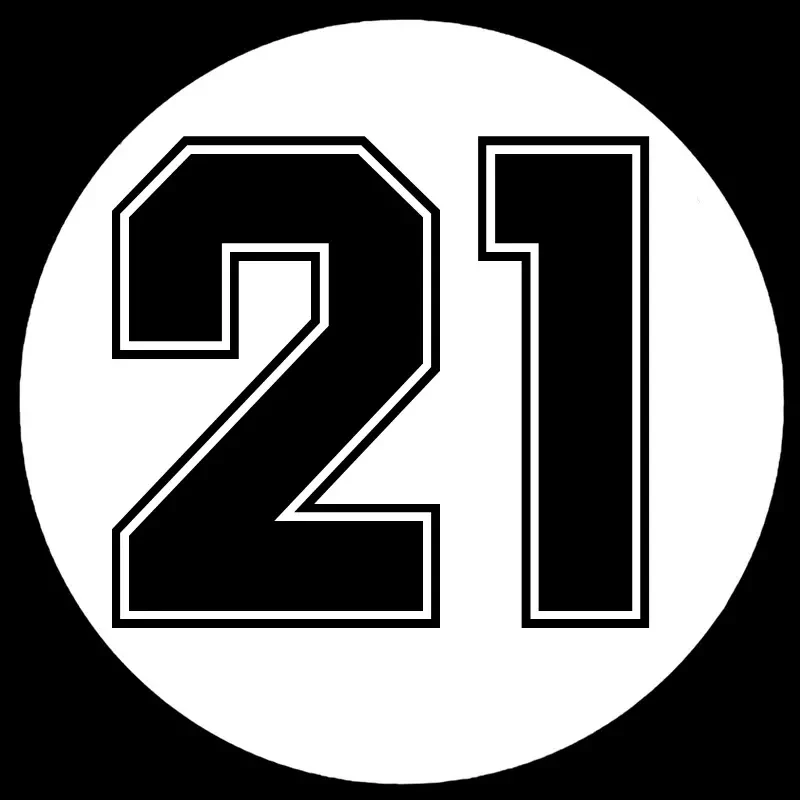 

Fashion 21 numbers Car Sticker and Decals Car Decorative Supplies accessory car interior Vinyl Motorcycles Car Stickers
