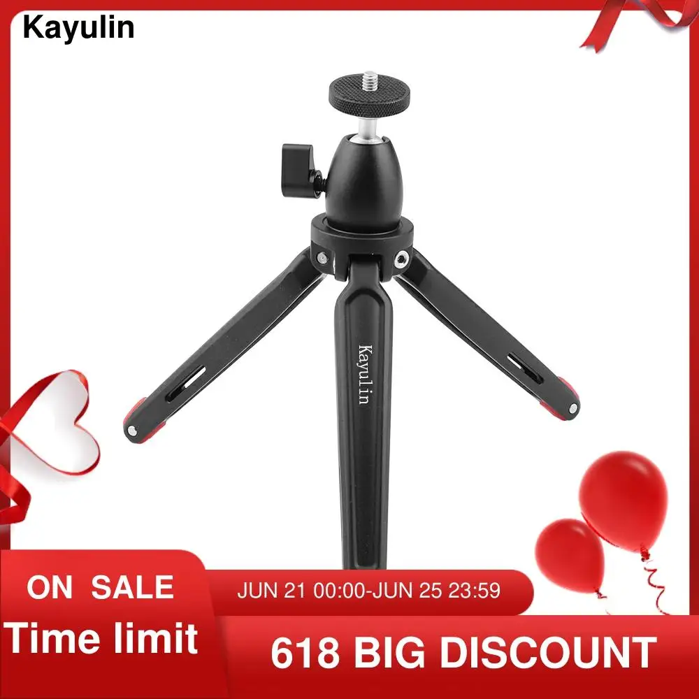 Штатив Kayulin для макросъемки с супер нагрузкой и мини шариковой головкой