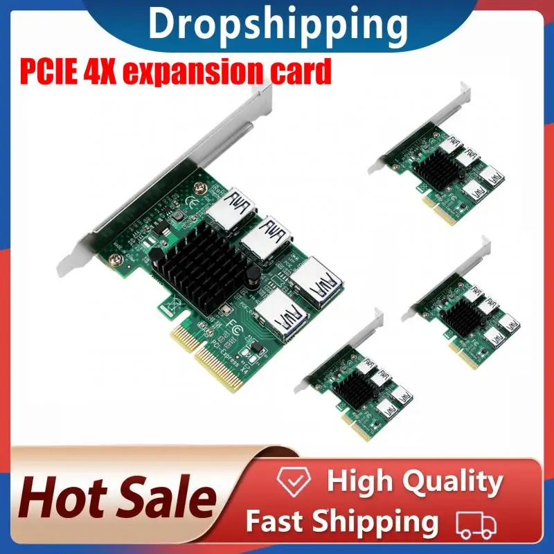 

Адаптер PCI-E-PCI-E, 1x до 4x 16x, USB 3,0