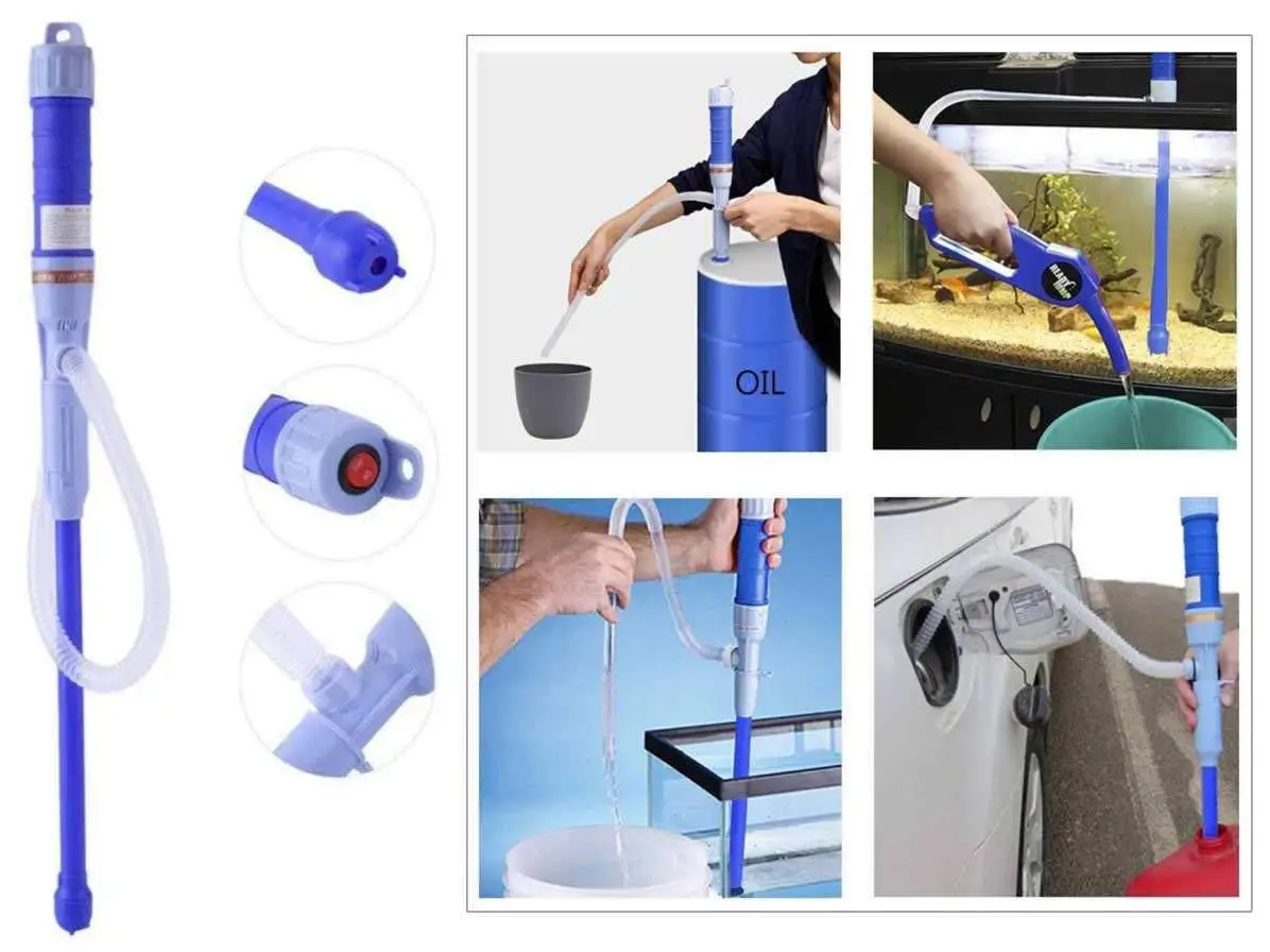 

Портативный Электрический насос, автомобильный топливный бак, присоска, передача масла, бензиновый, дизельный, жидкий топливный насос, сифон, экономия, газовый насос