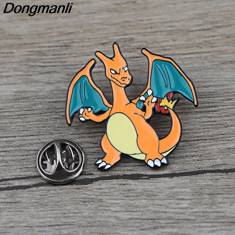 

K1417 Dongmanli Elf Cartoon Anime Funny Metal Enamel Pins and Brooches for Lapel Pin Backpack Bags Badge Collar Jewelry