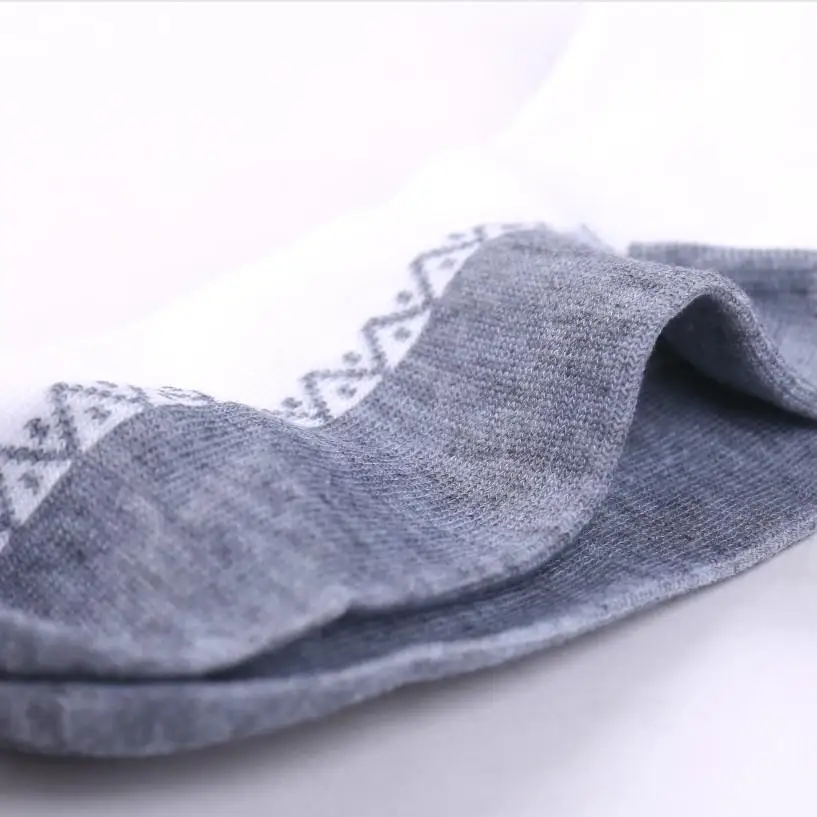 

[LBBFS] 5Pair All Seasons Men's Business Casual Cotton Socks Spring Summer Autumn Winter Solid Colors Crew Socks