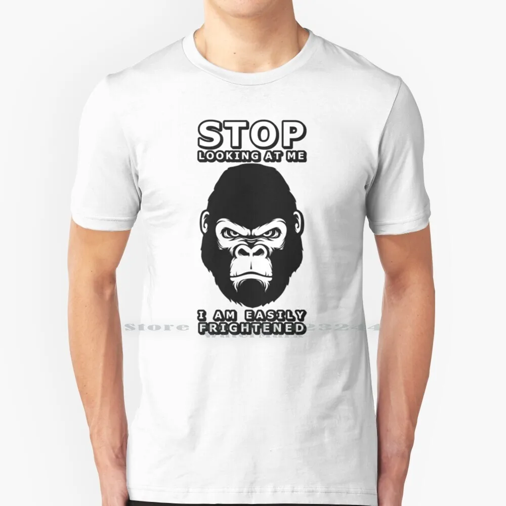 

Stop Looking At Me T Shirt 100% Pure Cotton Meme Ifunnynikolas Creative Trending Vintage Cool Gift Euro Us Size Big Size