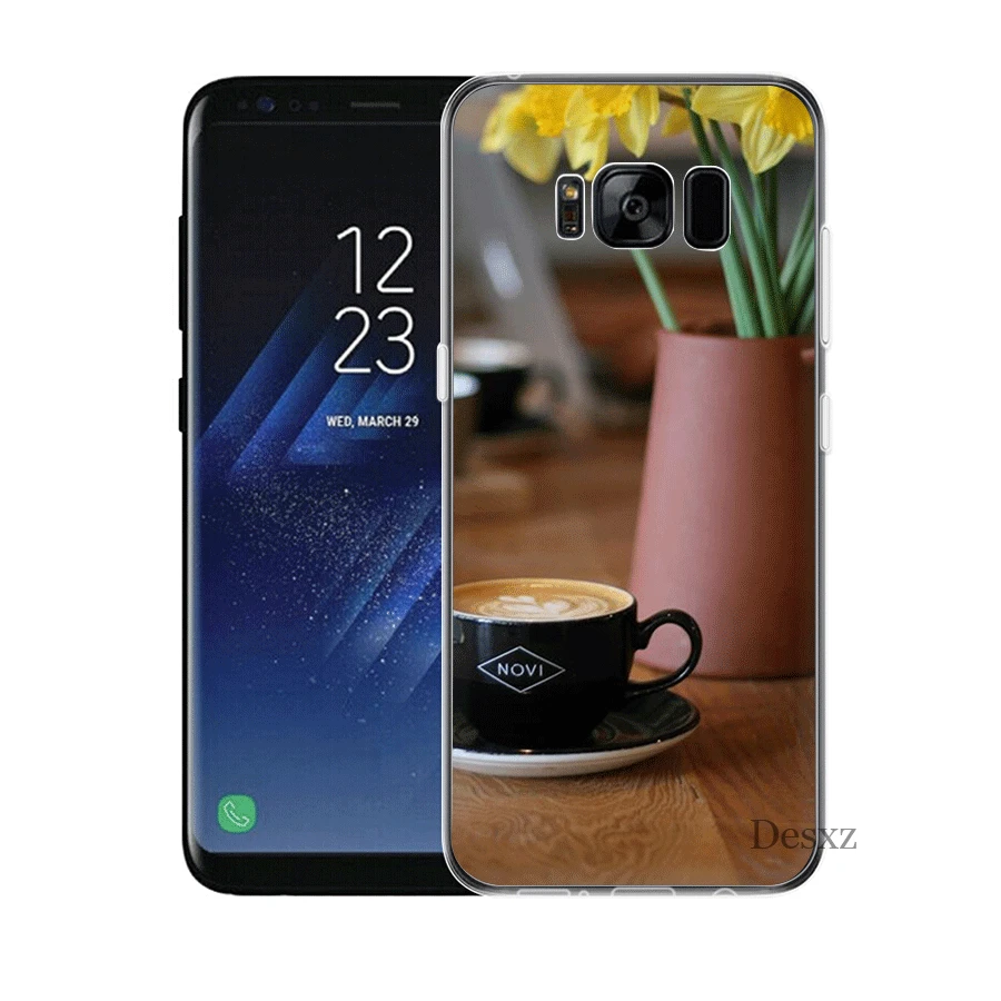 Mobile Phone Case For Samsung A3 A5 A6 A7 A8 A9 A10 A20 A30 A40 A50 A60 Hard Cover Ok But First Coffee Book | Мобильные телефоны и