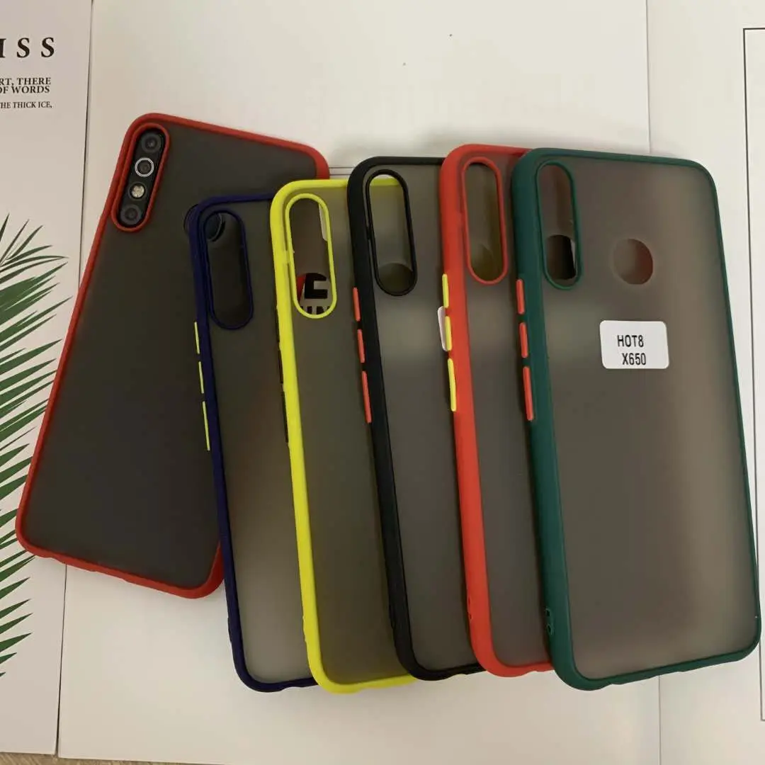 tpu matte phone case for infinix s5 pro x606 x660 x557 x624 x627 x625 x626 x656 x652 x653 smart4 note7 hot9 smartphone cover free global shipping