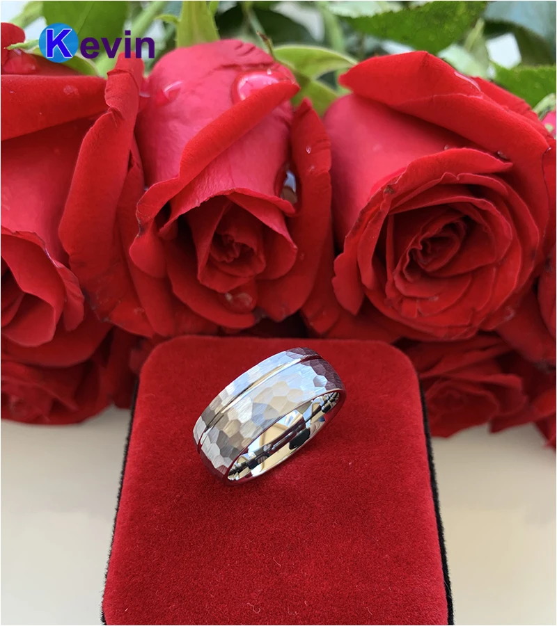 Мужской женский мужской свадебный браслет вольфрамовый Молот кольцо купольная