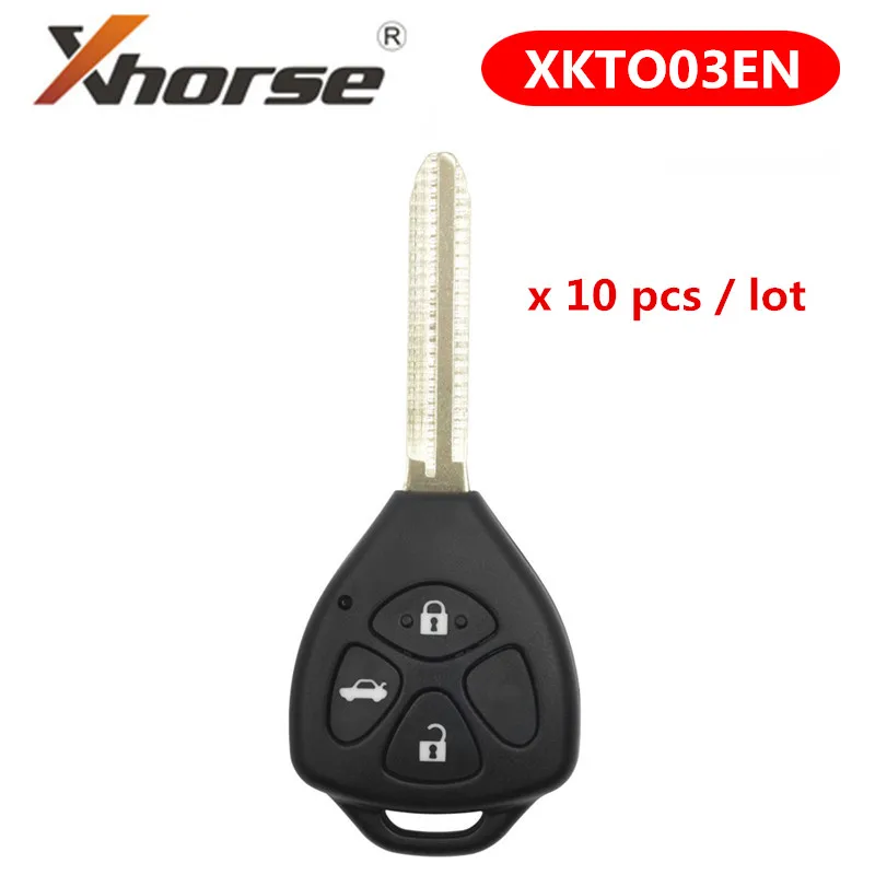 Универсальный пульт дистанционного управления XHORSE XKTO03EN для Toyota VVDI2 Wire 3 кнопки VVDI