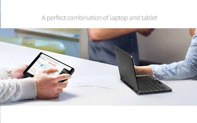 One Mix 3S Серия Супер Карманный планшет ноутбук 8+ 256G/16G+ 512G SSD Intel Core i7-8500Y Windows 10 HDMI type-C USB TF 2,4/5G wifi