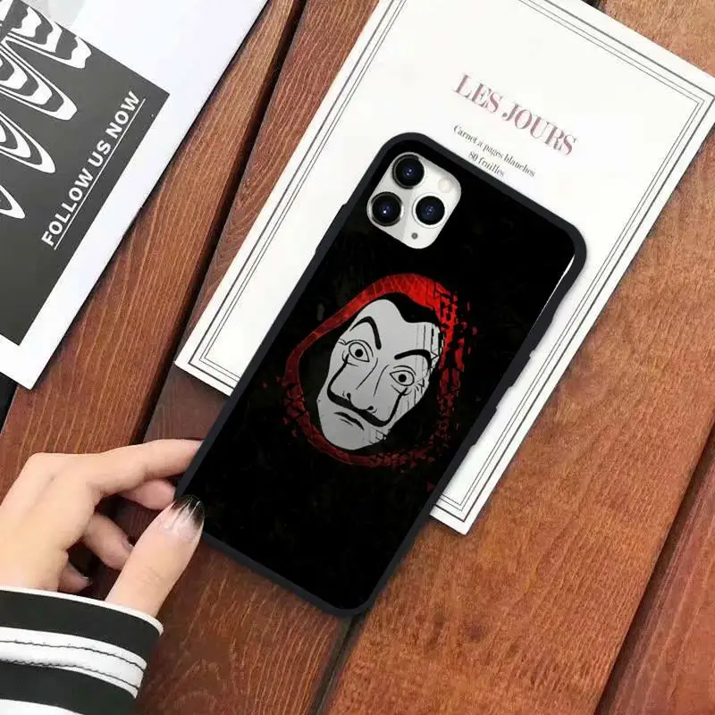 

TV Series Money Heist House Phone Case for iPhone 11 12 pro XS MAX 8 7 6 6S Plus X 5S SE 2020 XR