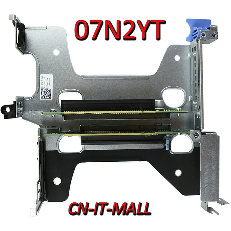 Pulled 07N2YT 7N2YT PowerEdge R430 Riser Card #1 & #2 Assembly and Bracket