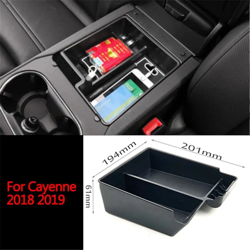 1 шт. автомобильный центральный подлокотник коробка для хранения Porsche Cayenne 2006 2019
