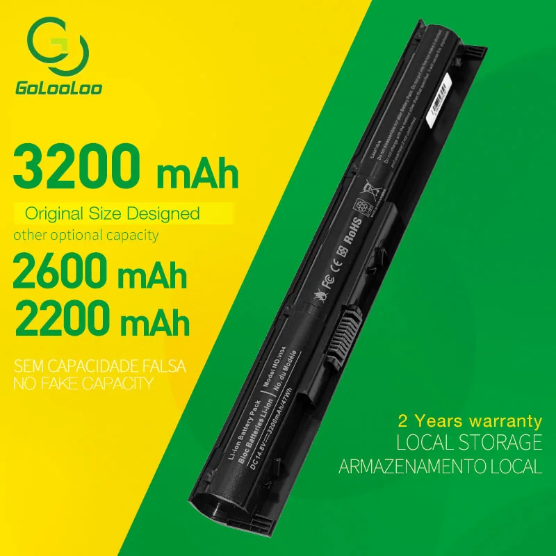 

14.8V New Laptop Battery VI04XL V104 VIO4 For HP Envy 14 15 17 Pavilion HSTNN-DB6I HSTNN-DB6K HSTNN-LB6K 756743-001 440 445 G2