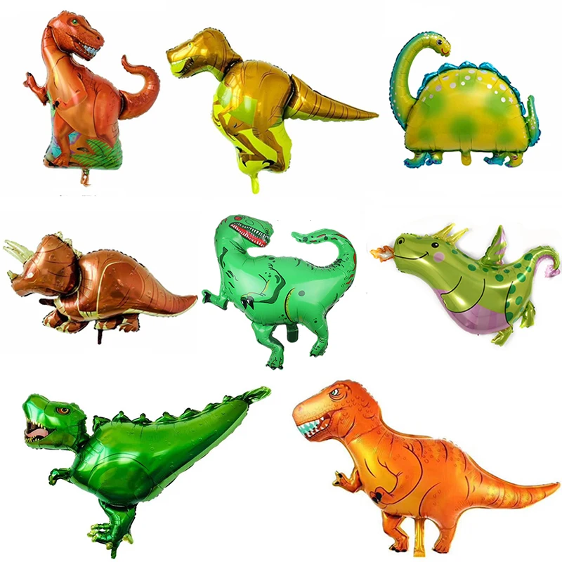 1 шт. динозавр большой размер шары для мальчиков украшение дня рождения декор