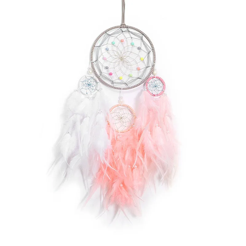 

Round LED Lights Feather Leds Light Indoor Holiday Circle Pendant Cute Home Wall Decors Creative for Friend Gift Fashion Luces