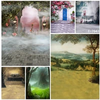 shengyongbao vintage oil painting scenery photography backdrops children portrait background for photo studio props 21514 af 24
