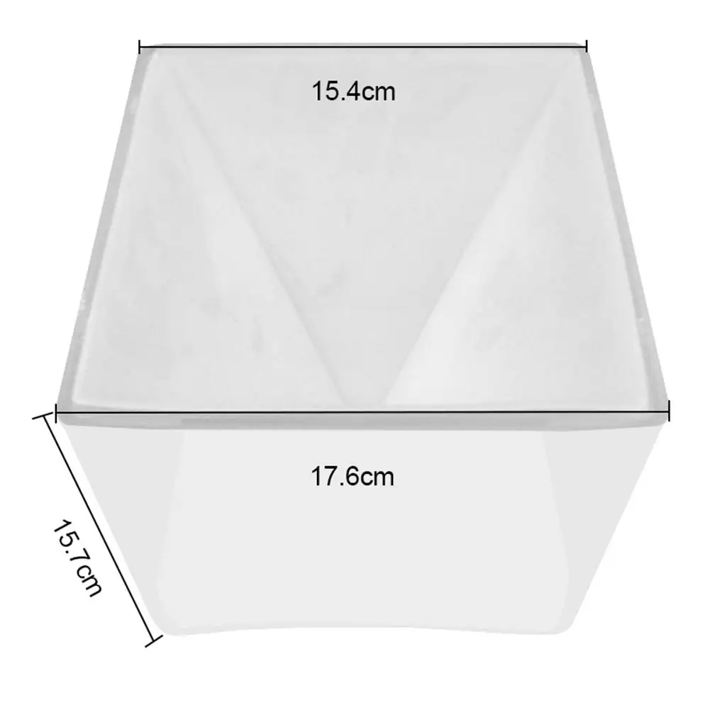 Прозрачная силиконовая форма в виде пирамиды украшение сделай сам из смолы