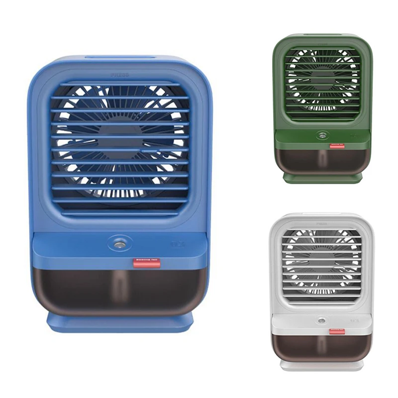 

Convenient Mini Portable Air Conditioner Humidifier Air Cooler Space Cool Purifies Air Fan For Home Office Desk