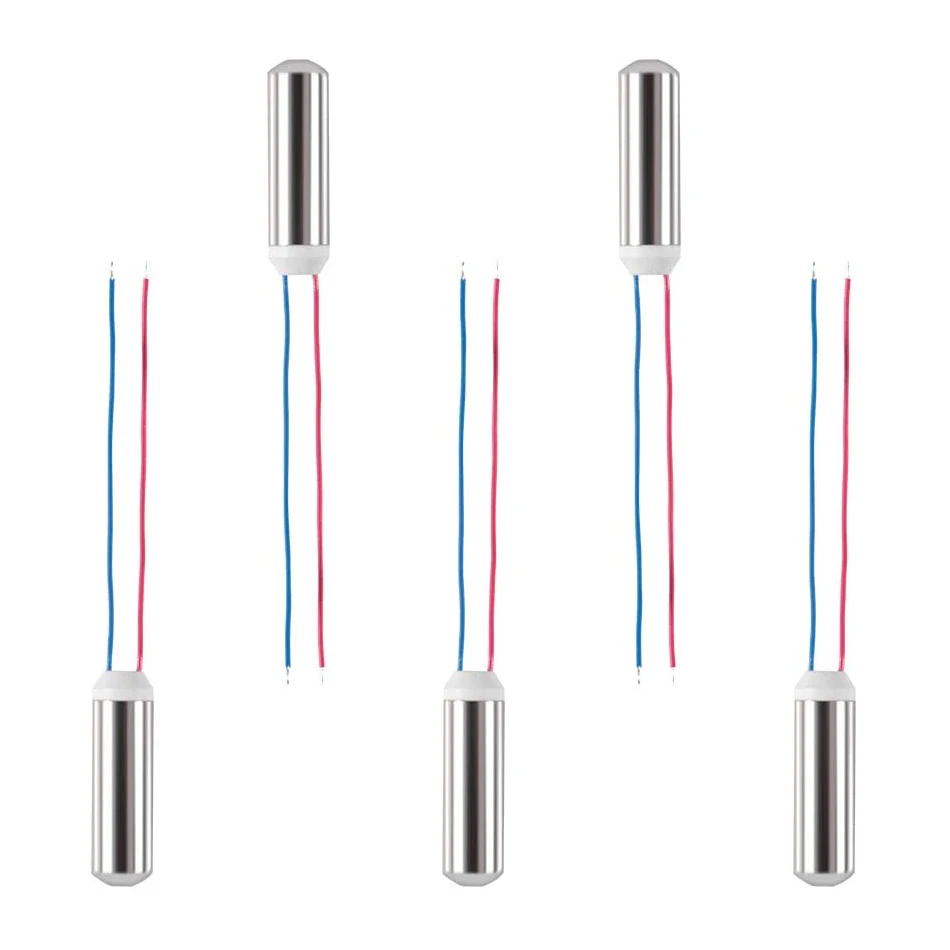 5 шт. 7x25 мм миниатюрный двигатель постоянного тока встроенный водонепроницаемый