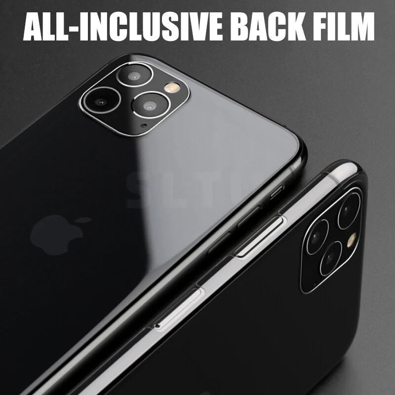 

Front Back Film Hydrogel Film For iPhone SE 2020 11 Pro Max X XR XS Max 6 6s 7 8 Plus Back Cover Film Screen Protector Not Glass