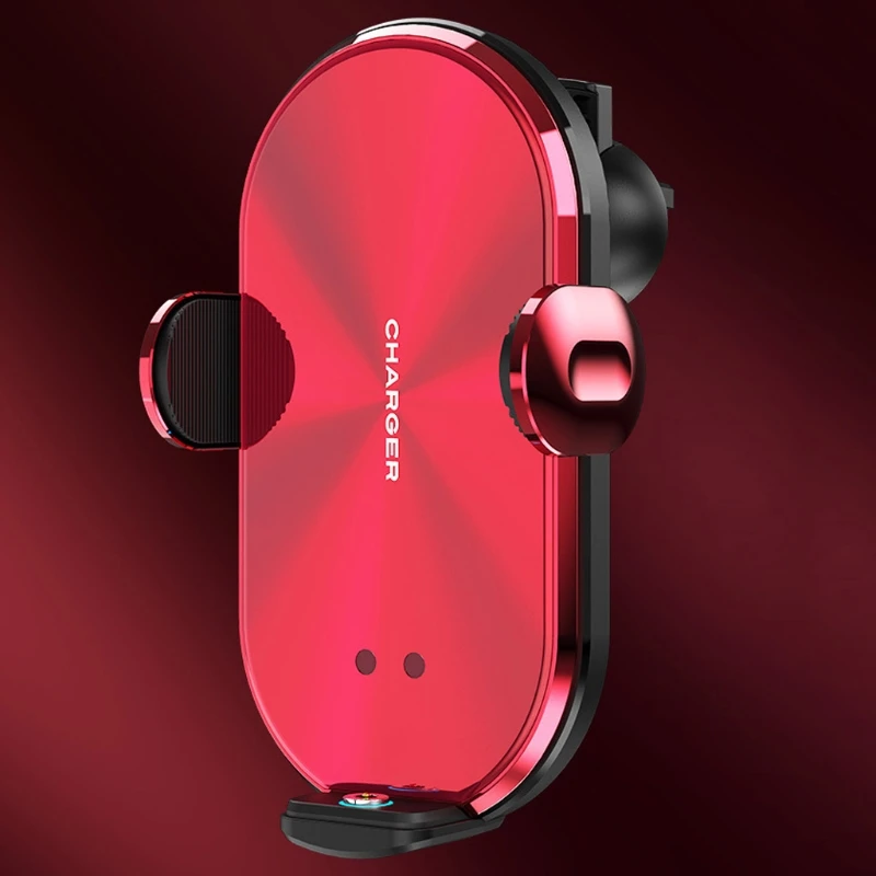 

Auto Clamping 10W Car Wireless Charger Air Vent Phone Mount Holer Magnetic Plug