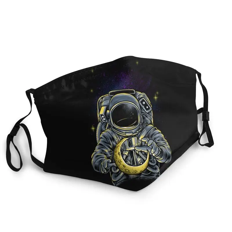 

Moon Space Spaceman Cosmonaut Breathable Face Mask Keeper Astronaut Cosmic Anti Dust Protection Cover Respirator Mouth-Muffle