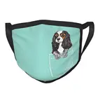 Собака держатель-французский Бульдог Чарльз спаниель Non-одноразовая маска для лица против дымки маски Защитная крышка респиратор рот муфельная печь