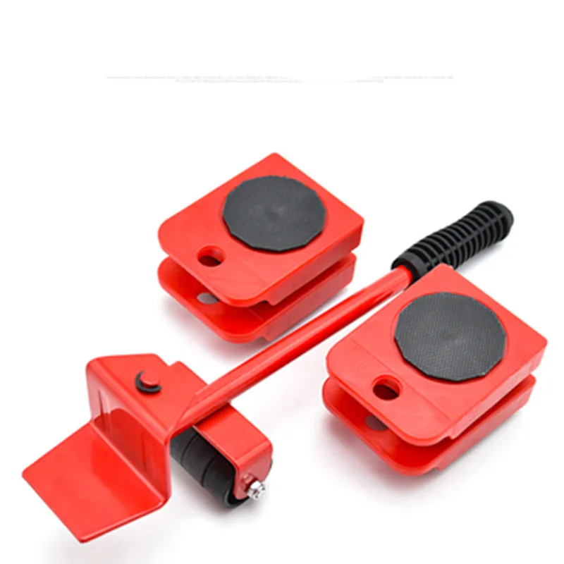 5 шт. Профессиональный Meubels Vervoer набор инструментов Zware Voeders Moving Handgereedschap Set Wiel Bar Mover Apparaat