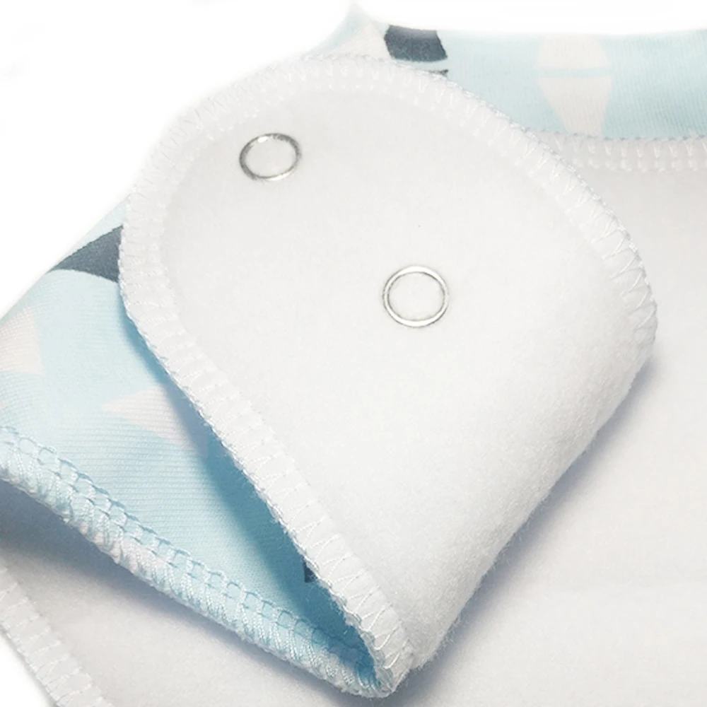 Детские нагрудники водонепроницаемые треугольные хлопковые детские с героями