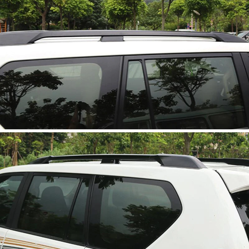 Черная защитная накладка на багажник из АБС-пластика 4 шт. для Toyota Land Cruiser Prado Fj150 2010