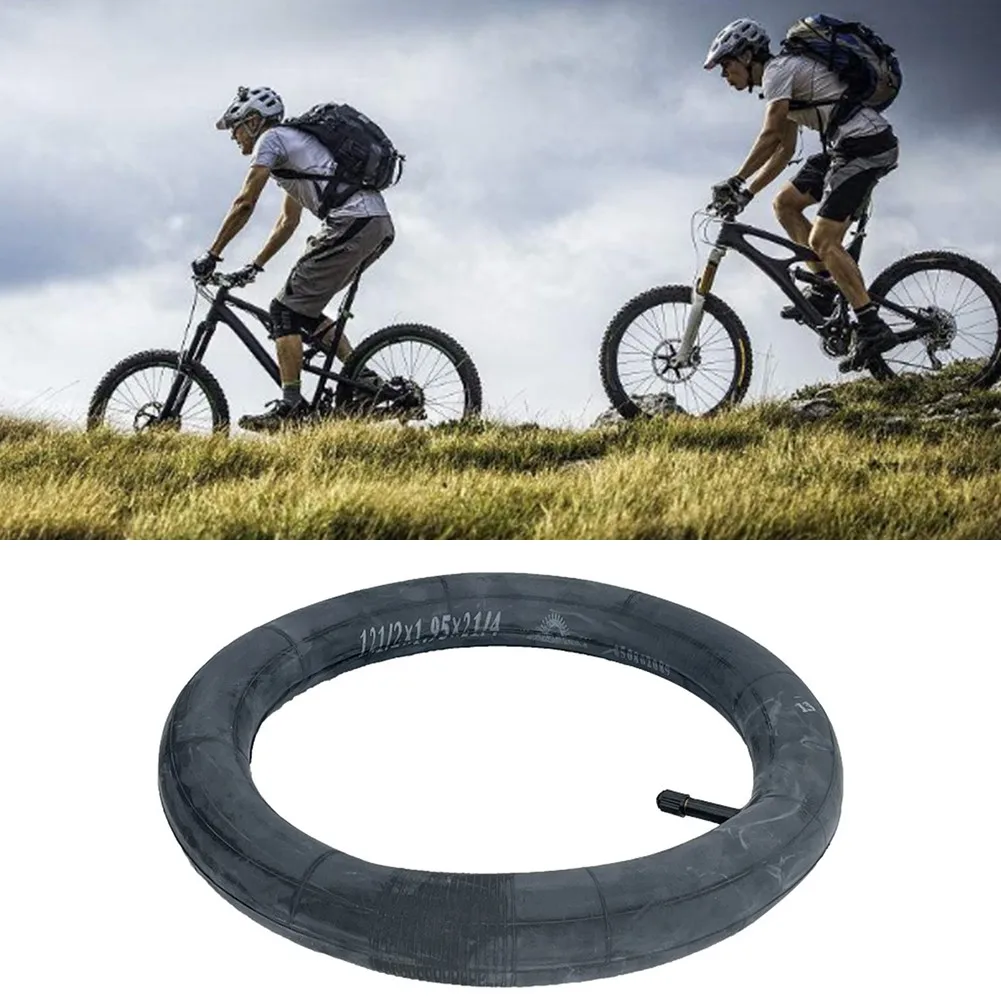 

12 1/2X1.95X2 1/4 Inner Tube For 49cc Motorcycle Electric Cross-Country Bicycle Rubber Black Tire Bike Tyre Cycling Parts