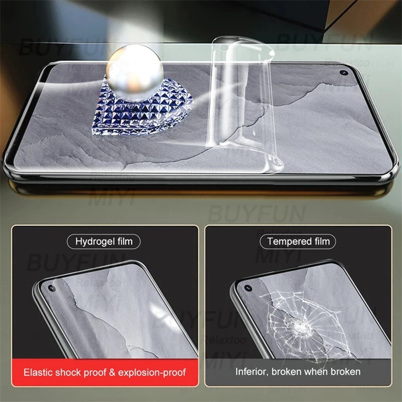 3pcs 999d curved front hydrogel film for realme gt master edition 5g screen protector not glass on realmi gt master 2021 5g film free global shipping