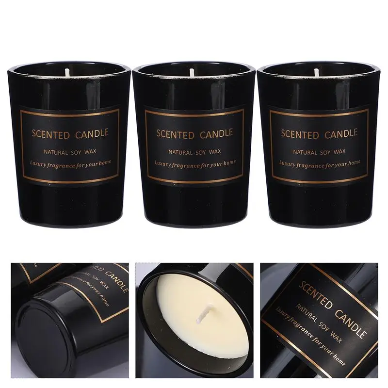 3 шт. ароматические свечи для ароматерапии Настольный ароматическая свеча дома |