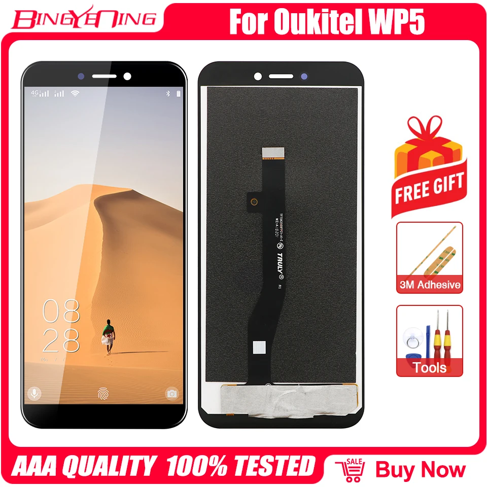 Новый оригинальный для Oukitel WP5/WP5 Pro ЖК дисплей и сенсорный экран дигитайзер модуль