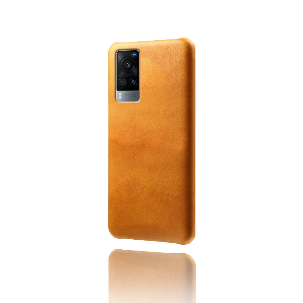 Чехол для Vivo X60 Pro Plus X50 Lite Роскошный тонкий кожаный деловой чехол телефона VI VO X 60 50
