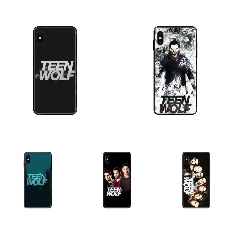 Мягкий ТПУ Черный Новый Модный логотип волка для Apple iPhone X XR XS 11 12Pro MAX 5S 5C SE 6S 7 8 Plus 2020