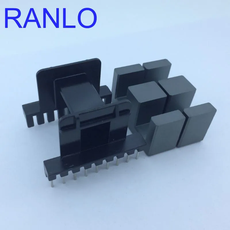EE42(EE4215) 18pin голая катушка трансформатора PC40 магнит ферритовый сердечник через отверстие горизонтальный