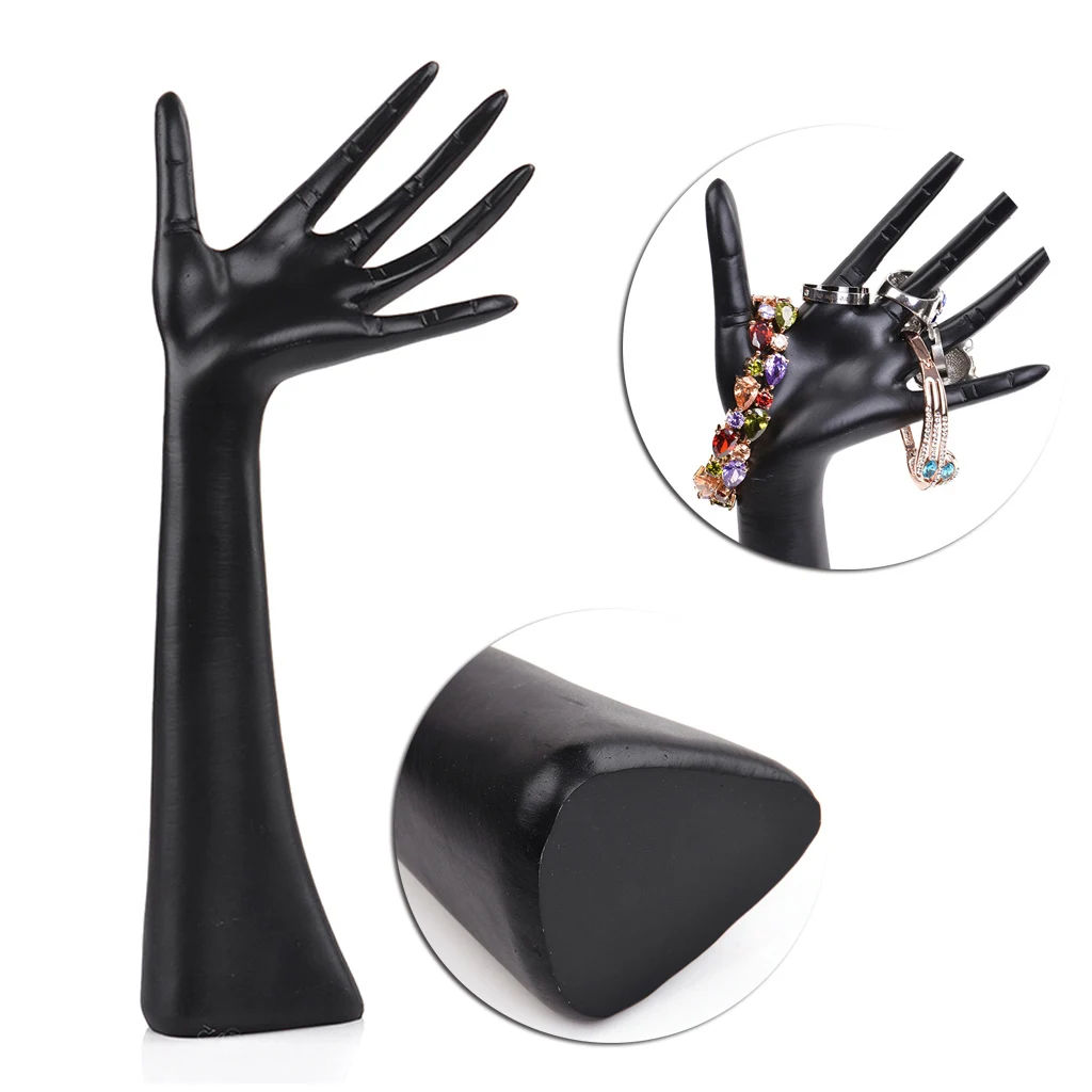 

Fashion Women Mannequin Hand Arm Display Base Female Gloves Rings Watches Necklace Bracelet Jewelry Model Stand